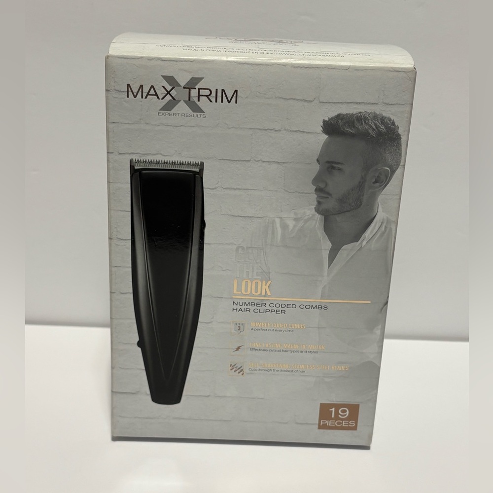 CONAIR Max trim 19 pieces haircut set - NWT